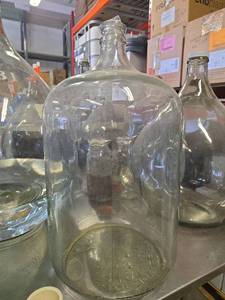 lot 15632 image: 6 Gallon Glass Carboy Bottle