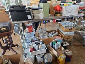 lot 20517 image: Elkay Commercial Stainless Steel Prep Table