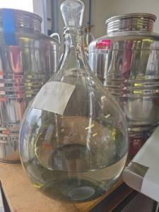 lot 15648 image: 25 Liter Glass Demijohn Bottle