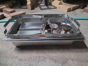 lot 15695 image: Valous Professional Stainless Steel Chafer Set