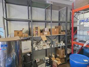 lot 15707 image: Industrial Steel Storage Rack System