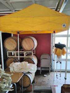 lot 18504 image: 5 X 5 Eazy Up Tent W Case