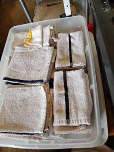 lot 18524 image: Bulk Lot of Bar Towels