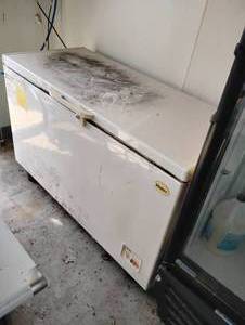 lot 18564 image: Haier 15 Cubic ft Deep Freezer