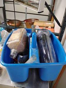 lot 18567 image: Fire Extinguisher and Filter Housing