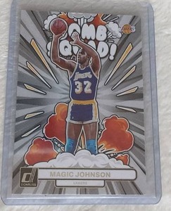 2021-22 Donruss Magic Johnson Lakers Basketball Card