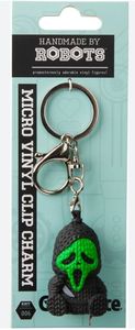 lot 2319 image: Green Ghost Face Keychain