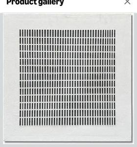 lot 6570 image: NANKAI Art Hand-Painted Black and White Three-Dimensional Texture Abstract Art Contemporary Minimalist Canvas Oil Painting, Living Room