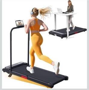 lot 6605 image: Walking Pad with Handle Bar,
