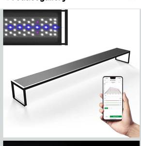 lot 6621 image: Brite Series Auto Aquarium LED Light with App-Controlled