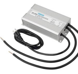 lot 6629 image: LED Driver 24V800W Waterproof Power Supply 90-130V to 24V33.3A AC to DC Converter IP67 Low Voltage Transformer Suitable for Indoor and Outdoor LED Lighting and Any 24V DC Device