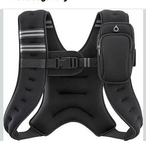 lot 6641 image: ZELUS Weighted Vest, 30lb Weight Vest