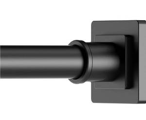 lot 6645 image: Shower Curtain Rod Adjustable 31-79, Anti-Rust Shower Rod & Spring Tension Shower Rod No Drill