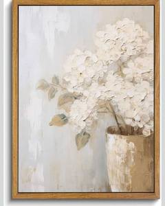lot 6657 image: MTFBWY Framed Floral Vintage Wall Art, 8�10