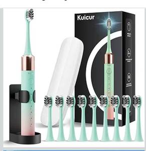 lot 6659 image: Portable Electric Soft Toothbrush with Travel Case, 90-Day Largest Battery Life