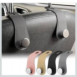 lot 6662 image: JESTOP Car Headrest Hooks, 2 Pack