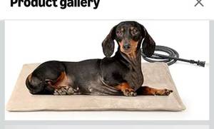 lot 6702 image: Pet Heating Pad for Dogs and Cats
