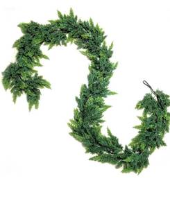 lot 6739 image: Christmas Cedar Garland Artificial Realistic
