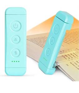 lot 6744 image: Glocusent USB Rechargeable Book Light, Portable Clip-on LED Reading Light