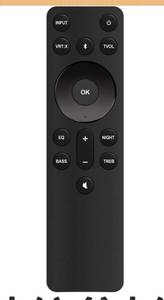 lot 6755 image: ND2020-J Replacement Remote Control Applicable for Vizio Sound Bar V51X-J6 V21d-J8 V21-H8 V51-H6 SB2020n-J6 SB3620n-H6 M213ad-K8 SV210D-0806 SV200M-0808 SV510M-0806