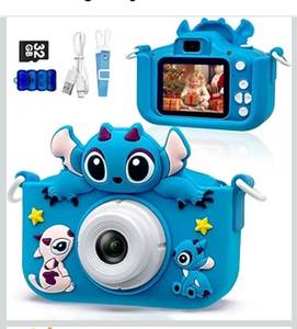 lot 6763 image: Kids Camera Toddler Digital Camera Little Girls Toy Camera for 3 4 5 7 Years Old Boys