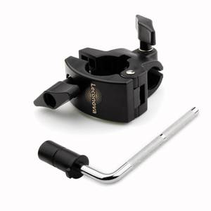 lot 6767 image: Leconova Electronic Drum 4-Way Clamp  L-Bracket Kit - 38mm to 22mm Adapter for RolandYamahaAlesis and More Drum Racks
