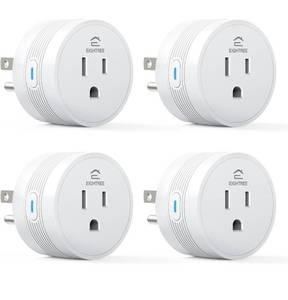lot 6769 image: EIGHTREE 15A Smart Plug, Wi-Fi & Bluetooth Smart Outlet for High-Power Home Appliances, Works with Alexa & Google Home, Easy Setup, Timer & Remote Control, FCC & ETL Certified, 2.4GHz Wi-Fi Only