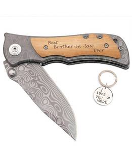 lot 6770 image: Corfara Brother in Law Gifts from Sister in Law Brother in Law, Best Brother-in-Law Pocket Knife Gift, Fathers Day Gifts Christmas Birthday for My Brother-in-Law