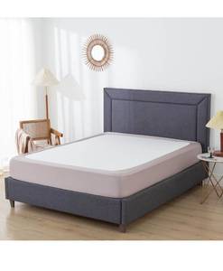 lot 6776 image: Box Spring Cover King Size
