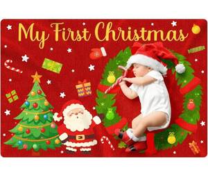 lot 6777 image: Tudomro My First Christmas Baby Blanket