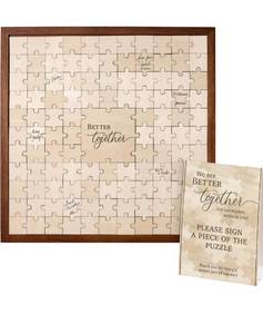 lot 6778 image: Lillian Rose Puzzle Guest Book For An Alternative Wedding Guestbook