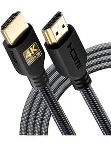 lot 6780 image: PowerBear 4K HDMI Cable 10 ft  High Speed Hdmi Cables,