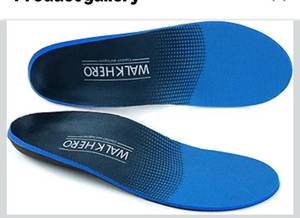 lot 6793 image: Plantar Fasciitis Insoles for Men Women - Orthotics Inserts, Shoe Insoles Arch Support Flat Feet Inserts Work Boot Insole (Mens 10-10 12  Womens 12-12 12)