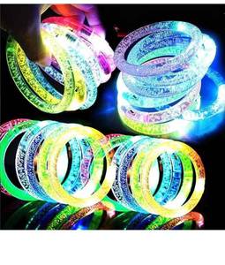 lot 6800 image: 20 Pack LED Glow Bracelets Party Favors for Kids Glow in The Dark Party Supplies