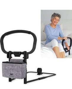 lot 6836 image: Sturdy Bed Rails for Elderly Adults Safety