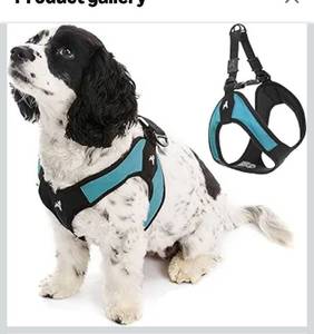 lot 6843 image: Gooby - Escape Free Easy Fit Harness, Small Dog Step-in Harness