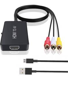 lot 6860 image: HDMI to RCA, HDMI to Older TV Adapter