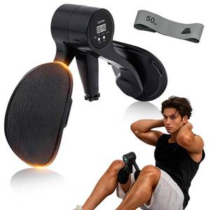 lot 6887 image: ZADBP Thigh Trainer 2026 Upgraded, 12-80LB Thigh Exerciser, LED Pelvic Floor Exercise Devices, 360° Inner Thigh Exerciser, Thigh Hip Trainer Kegel Excerciser, 50LB Resistance Band, Black