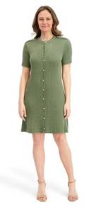 lot 6956 image: French Connection Womens Mini Sweater Dress XXL