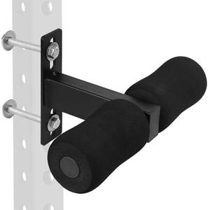 lot 22650 image: Nordic Hamstring Curl Squat Rack Attachment, Sit Up Assistant Device Abdominal Core Workout, Bulgarian Split Squats, for Power Rack Power Cage - Retail $33