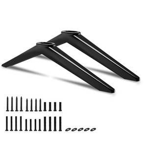 lot 33260 image: Yaotieci TV Legs for Onn Roku TV Stand Legs, Base Stand Only for Onn Roku, Please Measure The Distance Between The Centers of The TV Holes, with Screws and Instruction - Retail $17