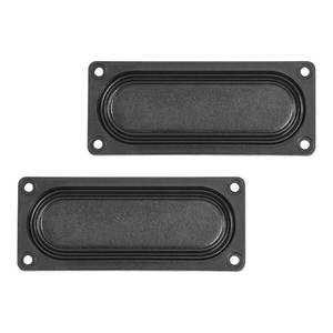 lot 41336 image: Uxcell 85X35mm Speaker Passive Radiator Vibration Plate, Subwoofer Vibration DIY Bass, Low Frequency 2pcs - Retail $15