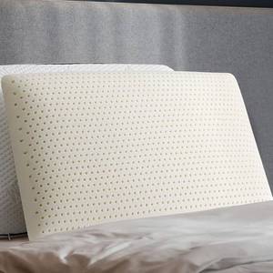 lot 44705 image: Gatnlair Latex Pillow, 100% Talalay Natural Latex Pillow, Soft Sleeping Bed Pillows with Cotton Cover, Queen Size, Perfect for SideBack Pain, Stomach, Neck, Stress Relief (Standard (Firm)) - Retail $70
