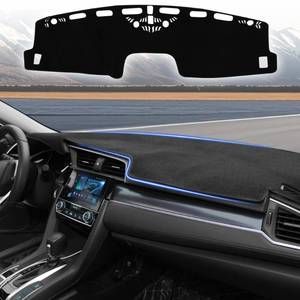lot 44721 image: YYCKE Dash Cover Mat Custom Fit for Ford Maverick Hybrid XL XLT Lariat Truck 2022-2024 2025 2026 Accessories Dashboard Pad Carpet Protector