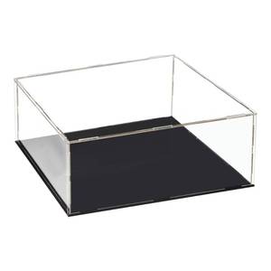 lot 44731 image: Uxcell Acrylic Clear Display Case Box Dustproof Protection Showcase Cube Collectibles Show Box 11.8x11.8x5.9inch - Retail $23