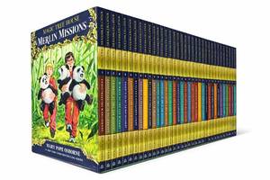 Magic Tree House Merlin Missions A Library Of Books 1-27 Boxed Set Complete Collection-MISSING BOOK 12.  THERE ARE 2 BOOK 10'S - Retail: $150