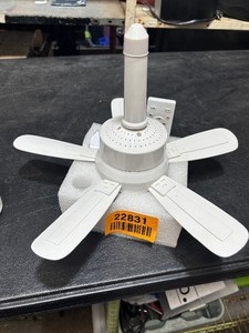 lot 22831 image: New Small light figure ceiling fan with remote