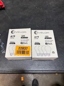 lot 22837 image: Evelor light bulbs New