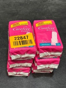 lot 22847 image: carefree long pantiliners
