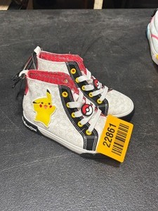 lot 22861 image: New Size 1 Pokemon High Top Shoes.